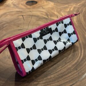 Kate Spade Bow Tie Cosmetic Makeup Bag
